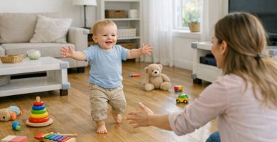 Consejos para acompañar los primeros pasos del bebé de forma segura